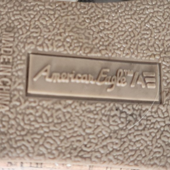 American Eagle White Patent Thong Wedges - Picture 9 of 10